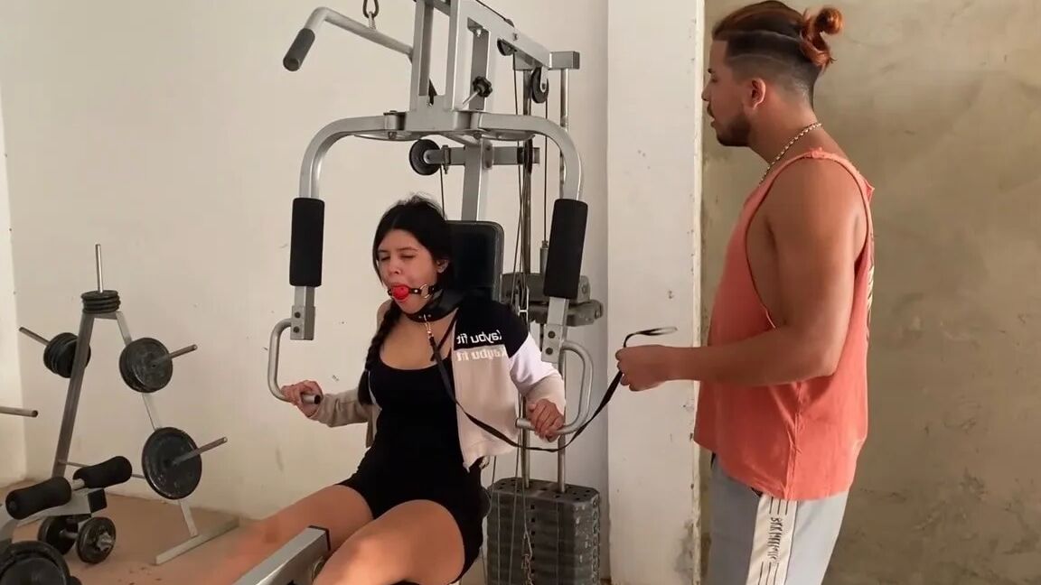 Bitchy Personal Trainer Turned BDSM Slave - Selfgags