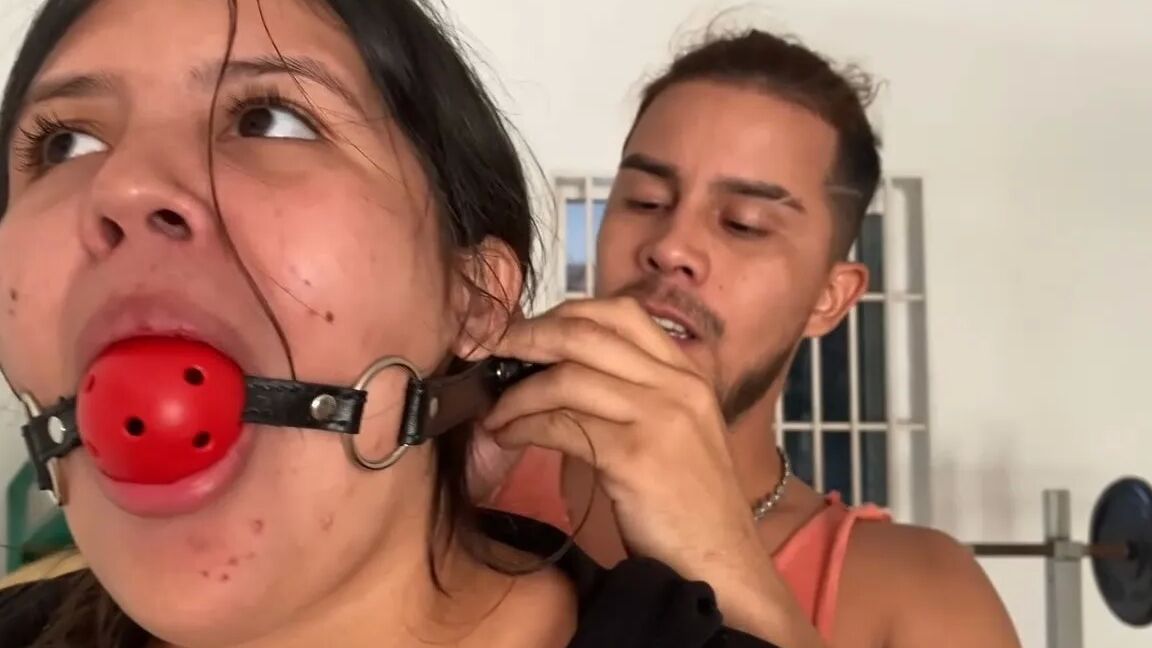 Bitchy Personal Trainer Turned BDSM Slave - Selfgags