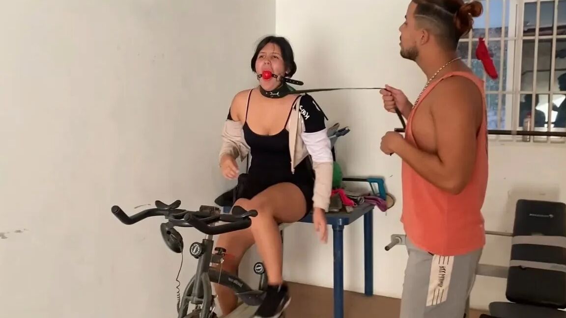 Bitchy Personal Trainer Turned BDSM Slave - Selfgags