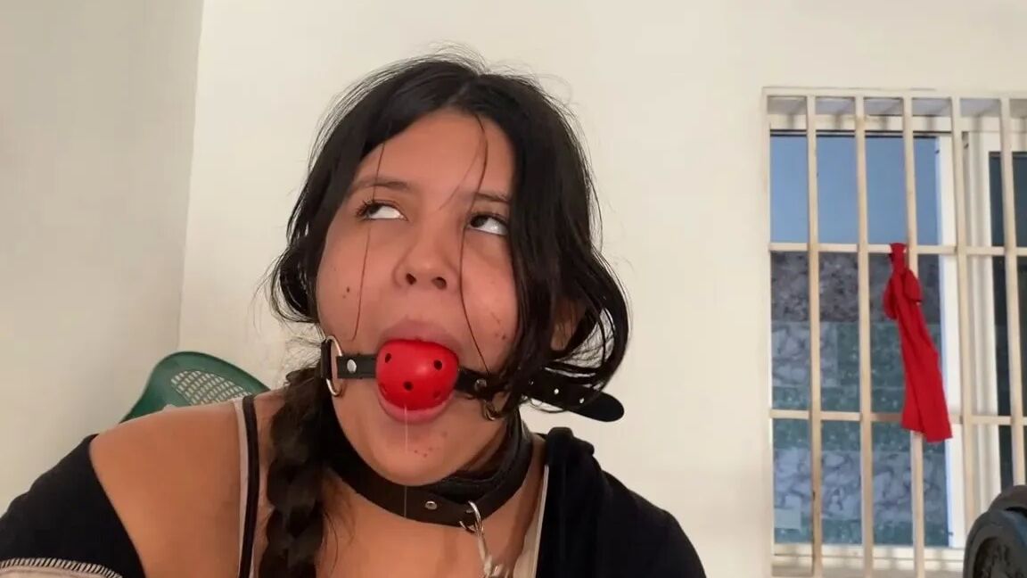 Bitchy Personal Trainer Turned BDSM Slave - Selfgags