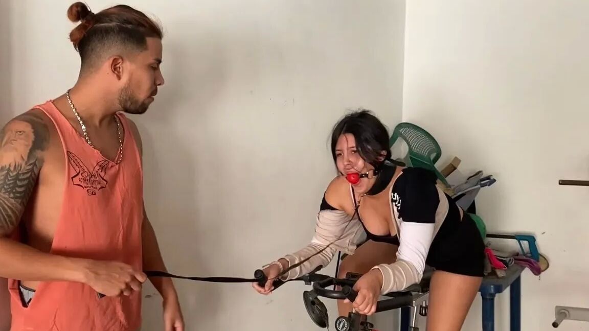 Bitchy Personal Trainer Turned BDSM Slave - Selfgags