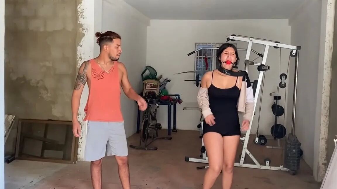Bitchy Personal Trainer Turned BDSM Slave - Selfgags