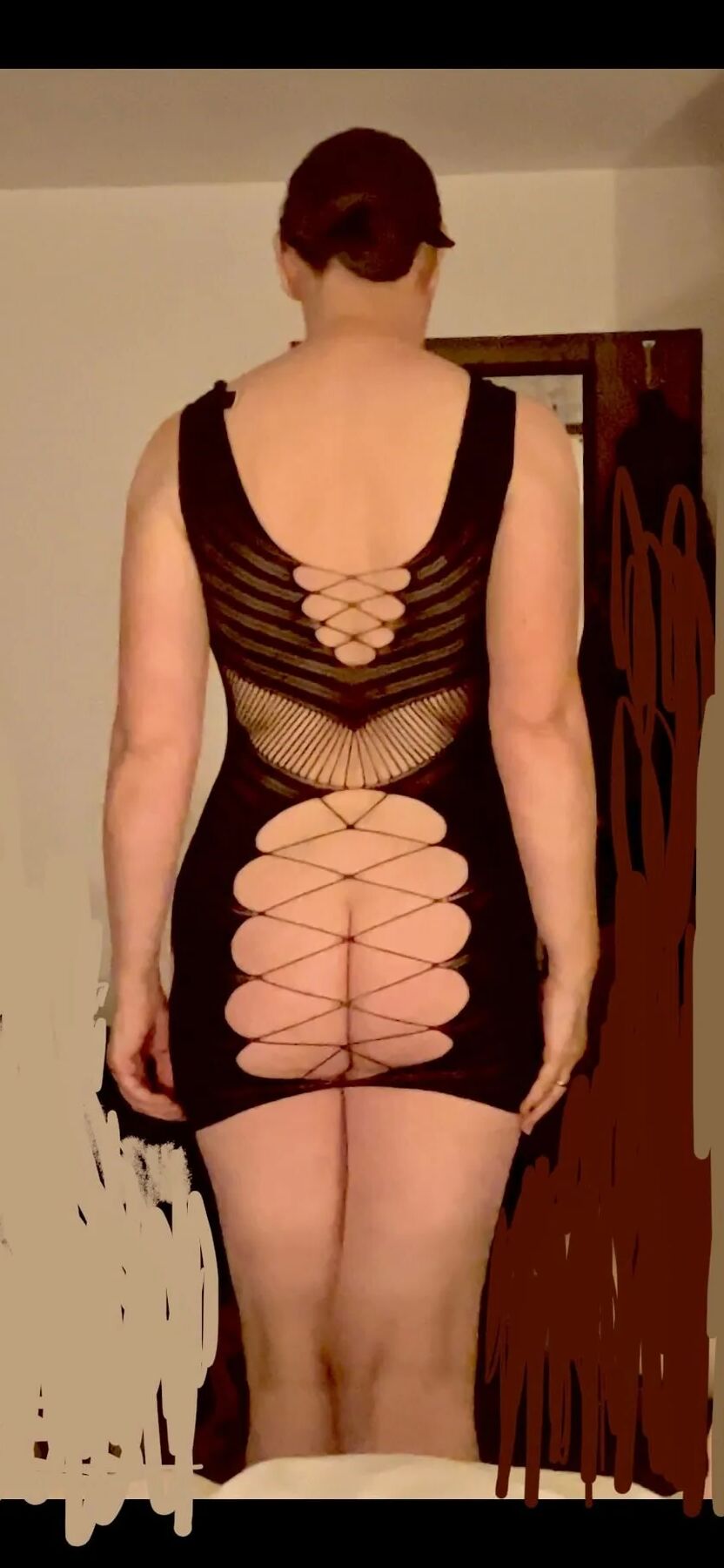 Hotwife Anna Beck in slutty Dresses