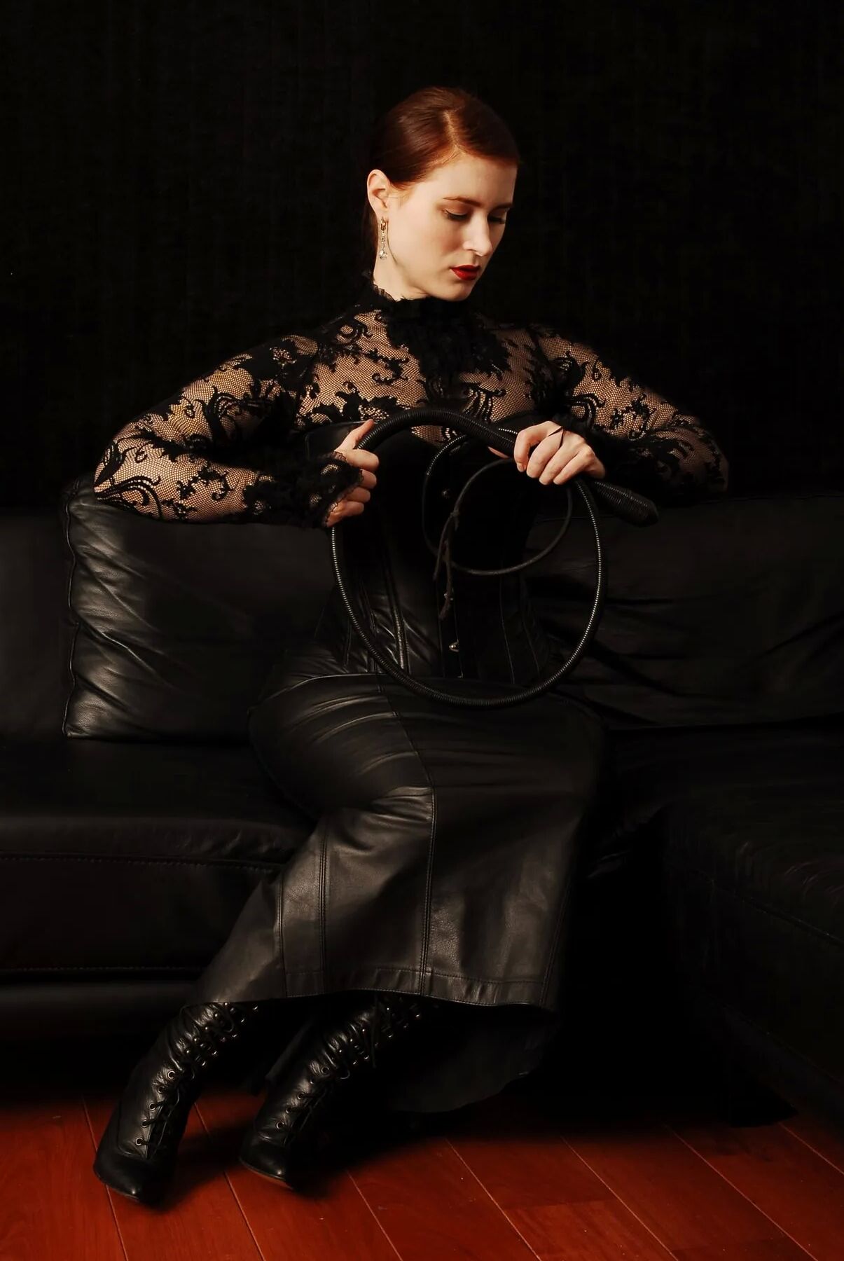 Leather Mistress – Femdom Photos