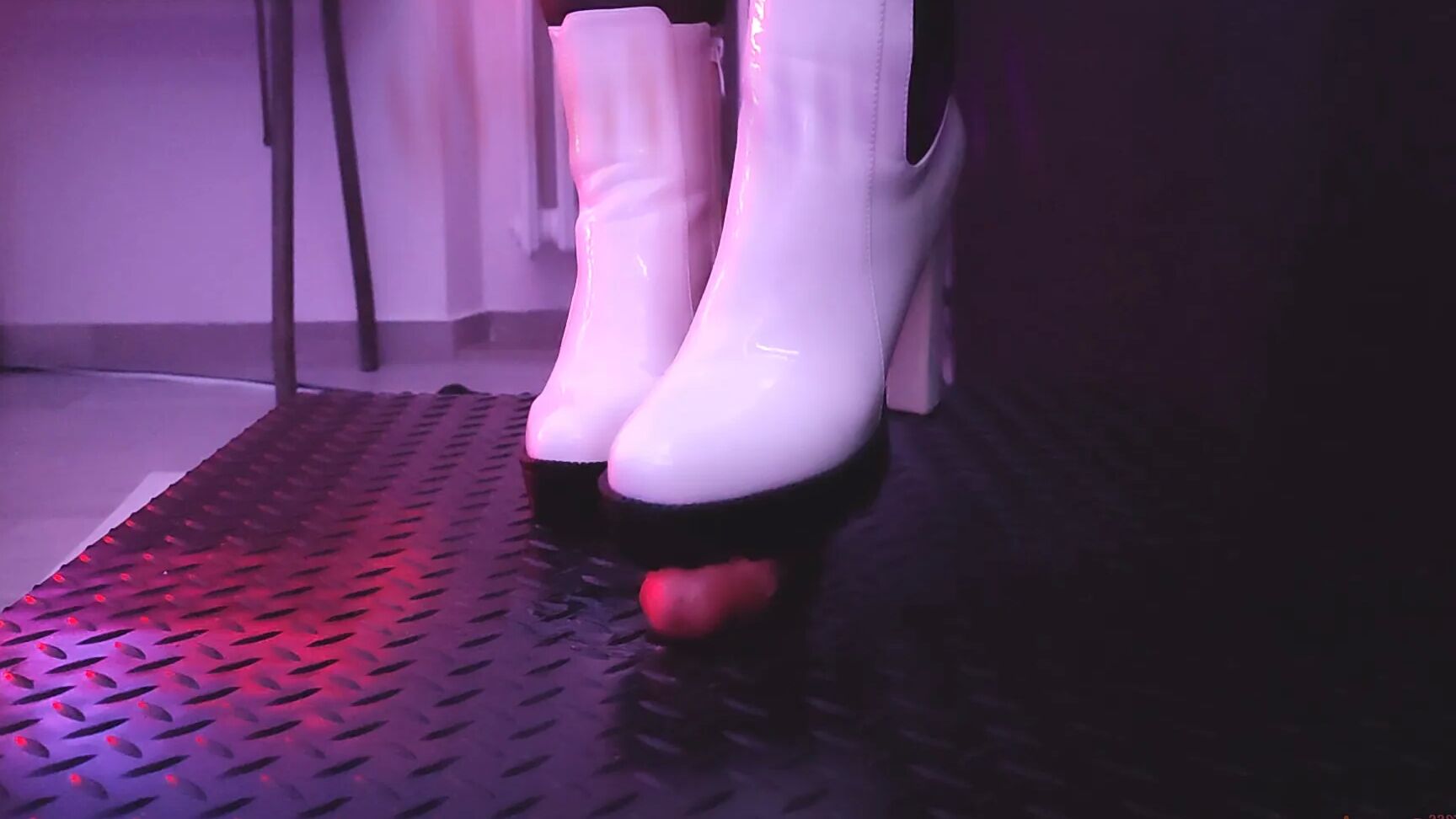 High Heels Bootjob CBT Ballbusting Cock Crush Trample