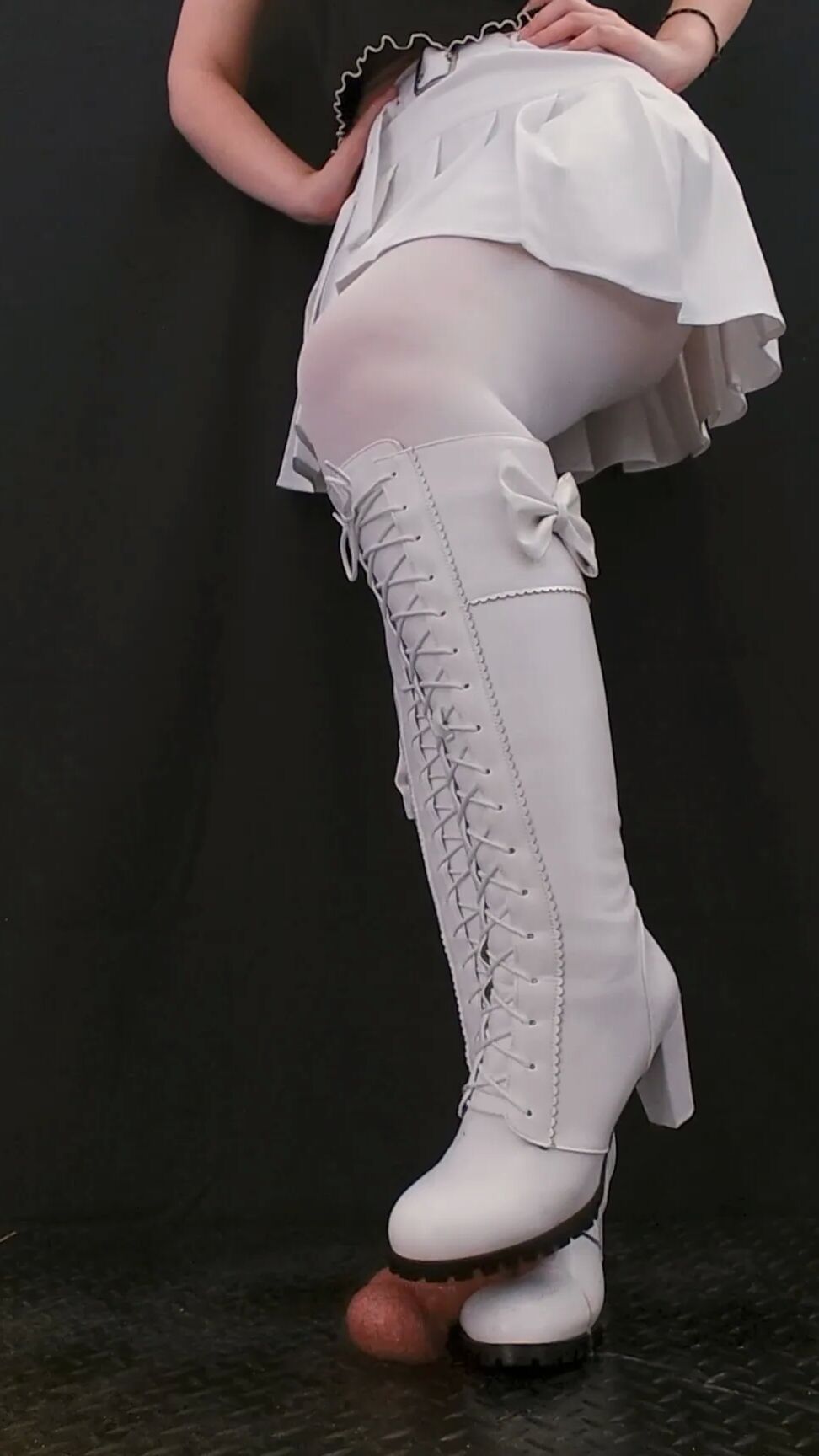 High Heels Bootjob CBT Ballbusting Cock Crush Trample