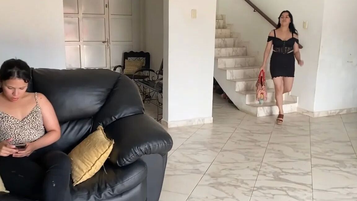 Slutty Stepsister Hogtied And Pantyhose Hooded - Selfgags