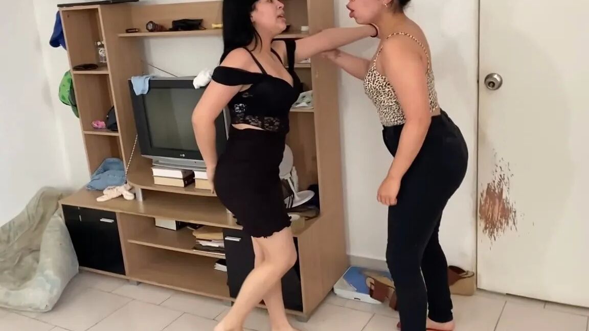 Slutty Stepsister Hogtied And Pantyhose Hooded - Selfgags