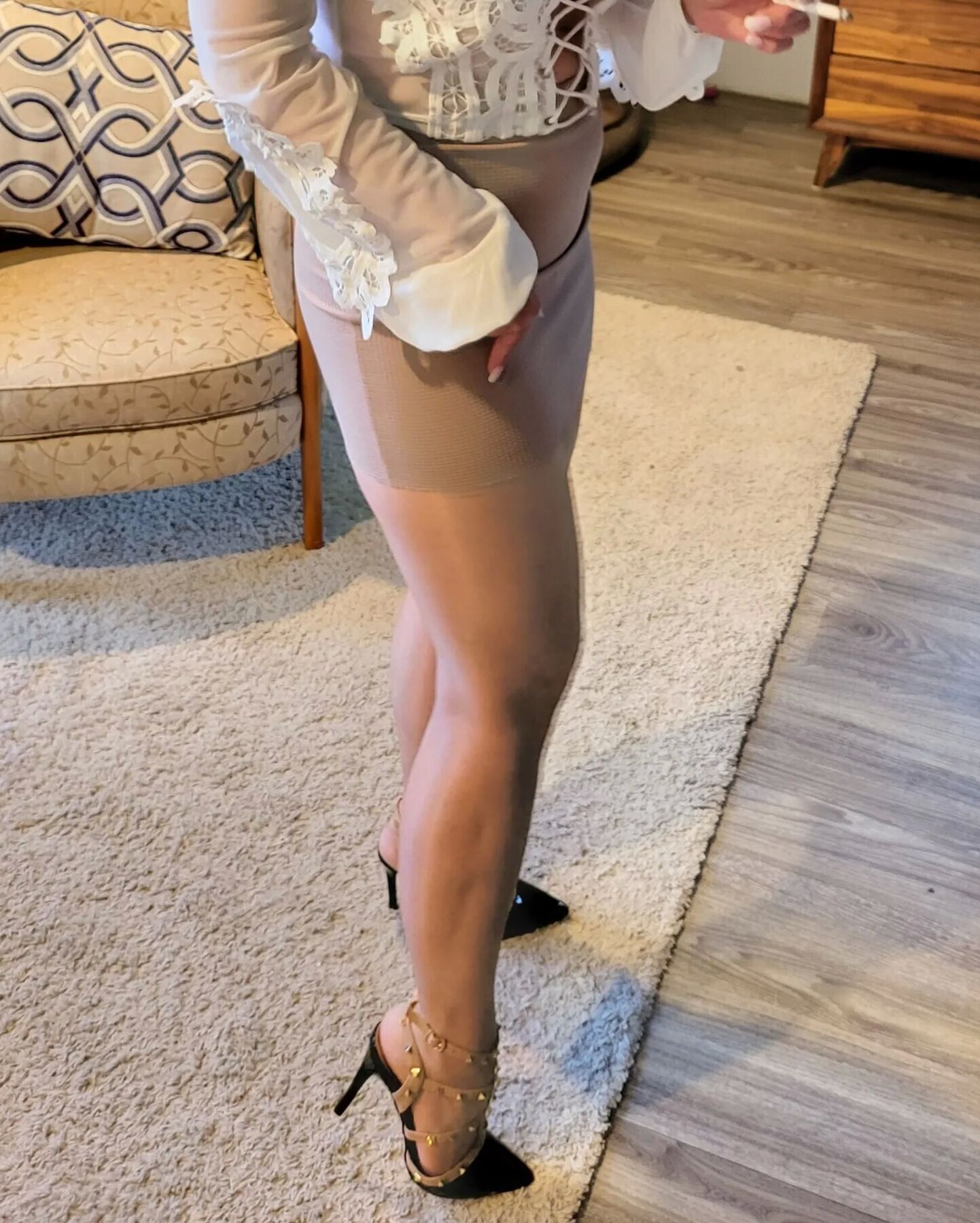 Legs in black