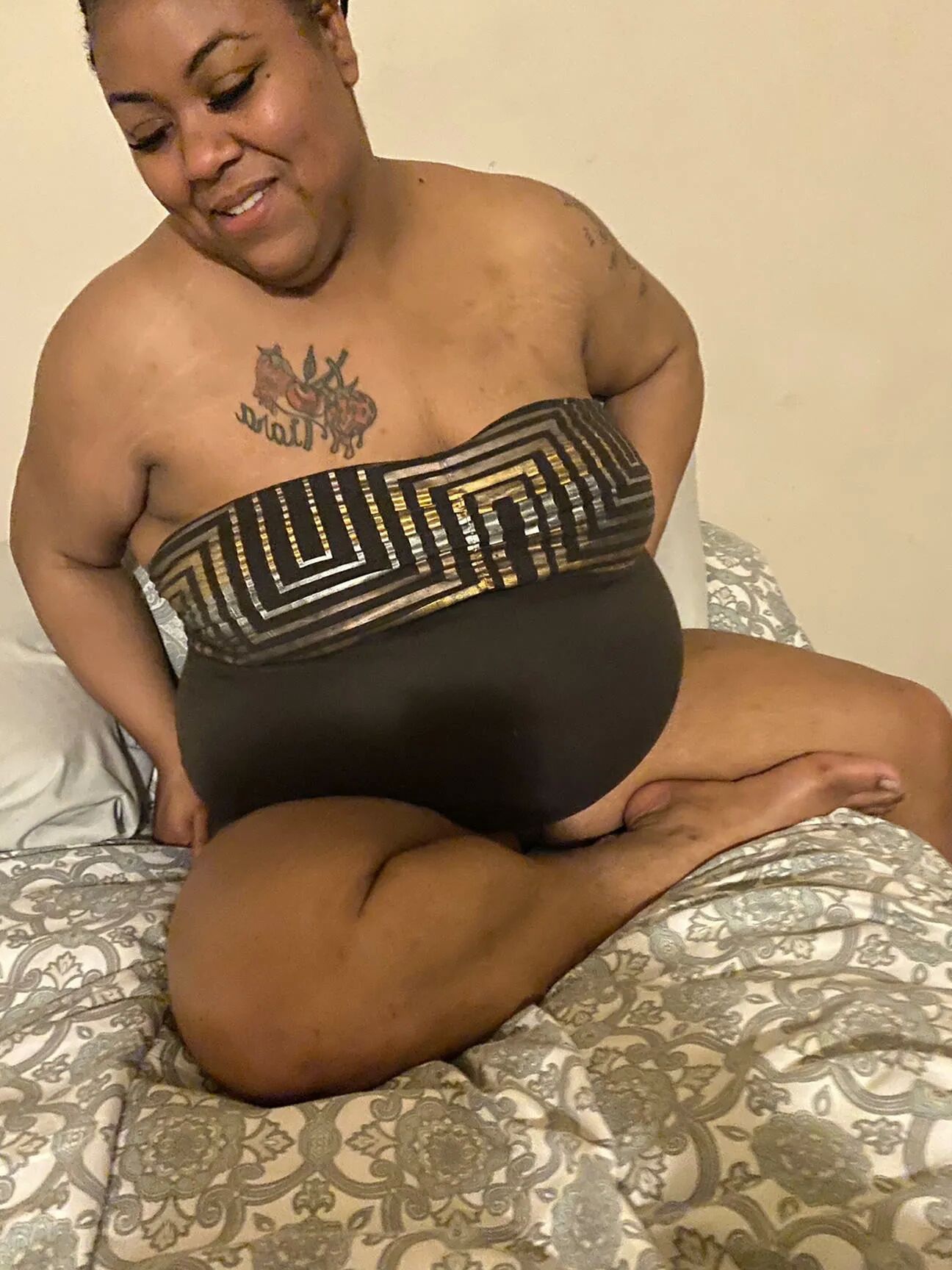 Fat Belly Tiara Danielle Cox Exposed