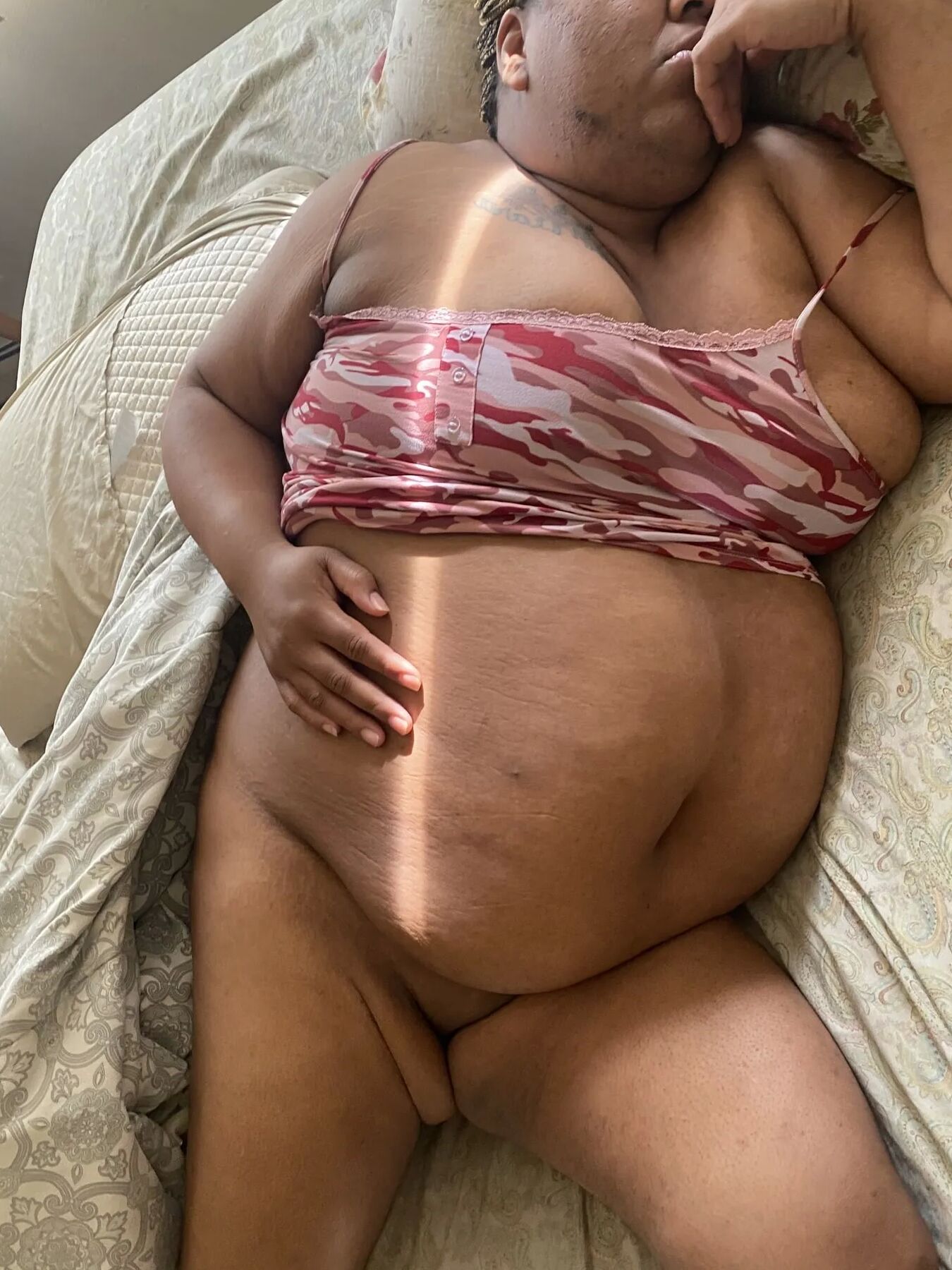 Fat Belly Tiara Danielle Cox Exposed