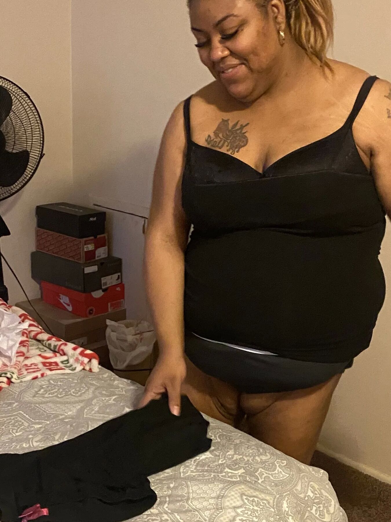 Fat Belly Tiara Danielle Cox Exposed