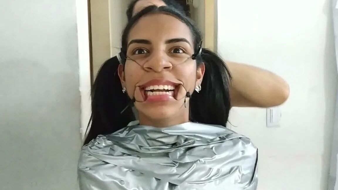 Mummified Latina Slut Mouth Hooked And Helpless