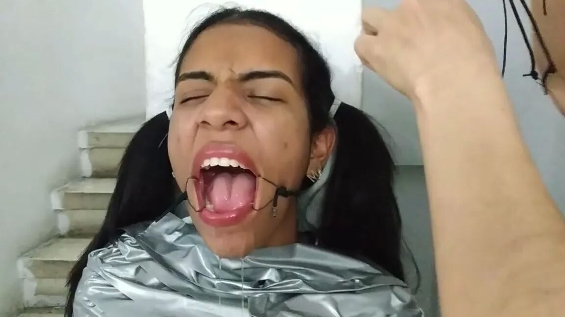 Mummified Latina Slut Mouth Hooked And Helpless