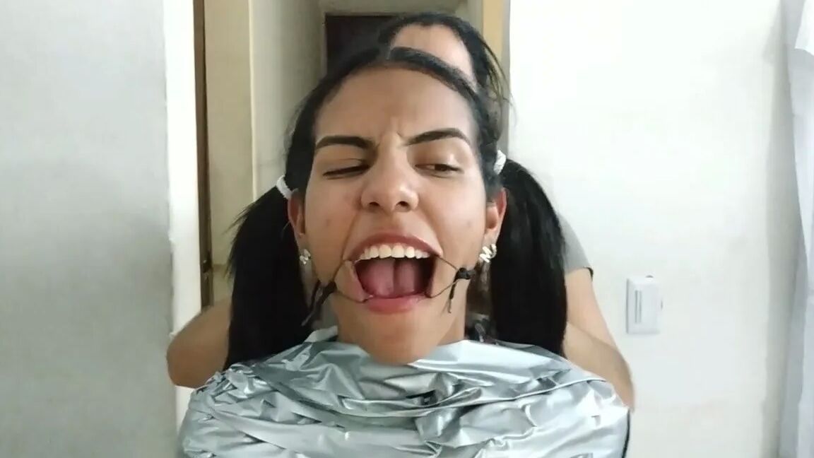 Mummified Latina Slut Mouth Hooked And Helpless