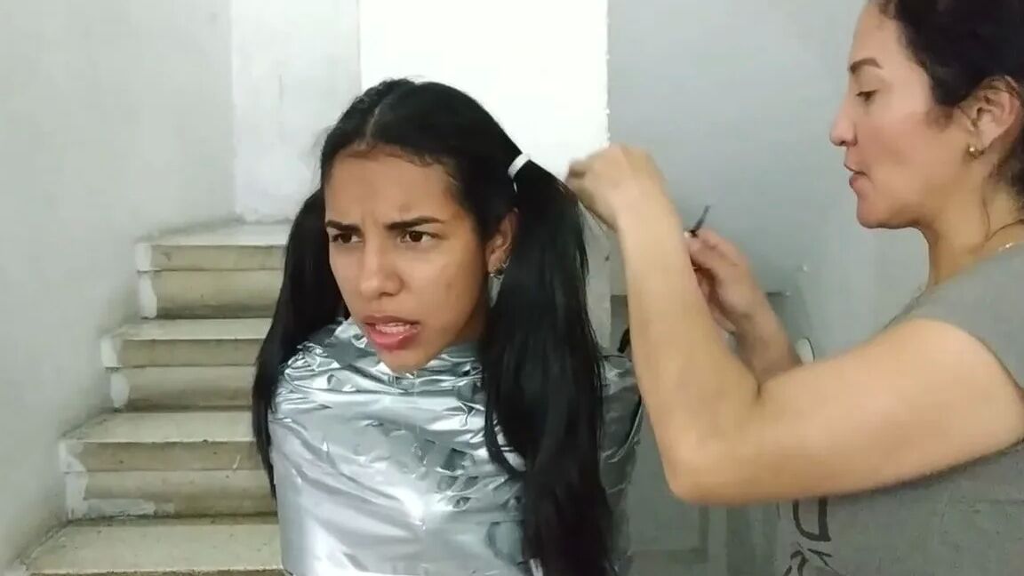Mummified Latina Slut Mouth Hooked And Helpless