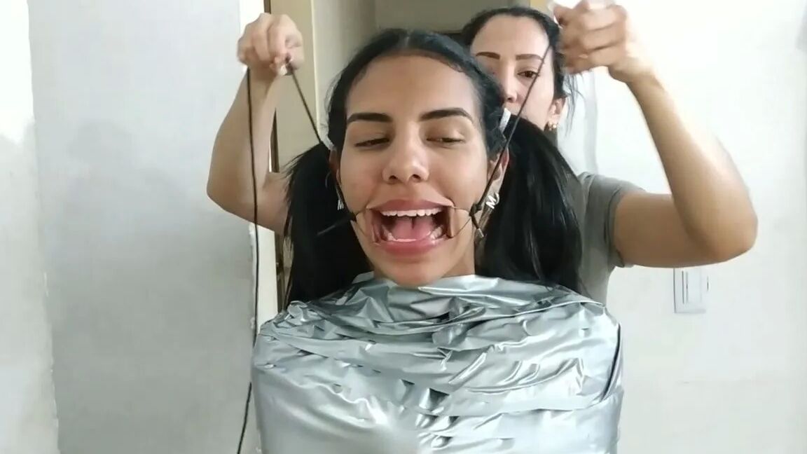 Mummified Latina Slut Mouth Hooked And Helpless
