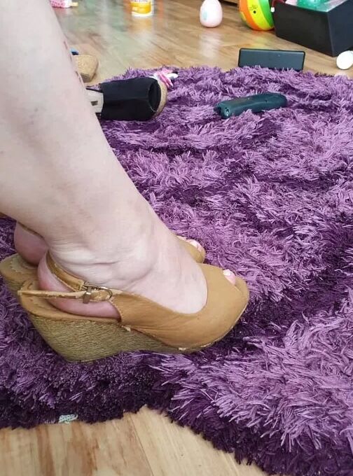 Wedges feet mistress agata