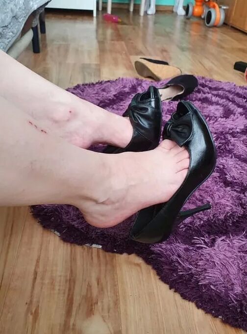 High heels feet mistress agata