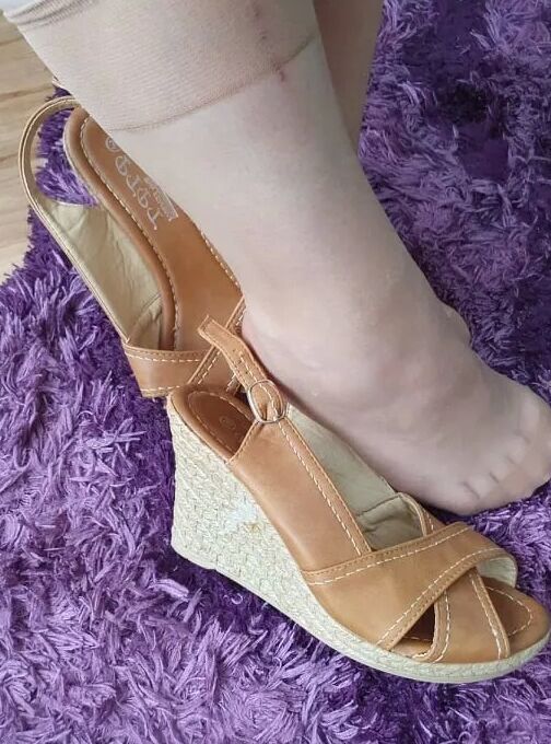 Wedges feet mistress agata