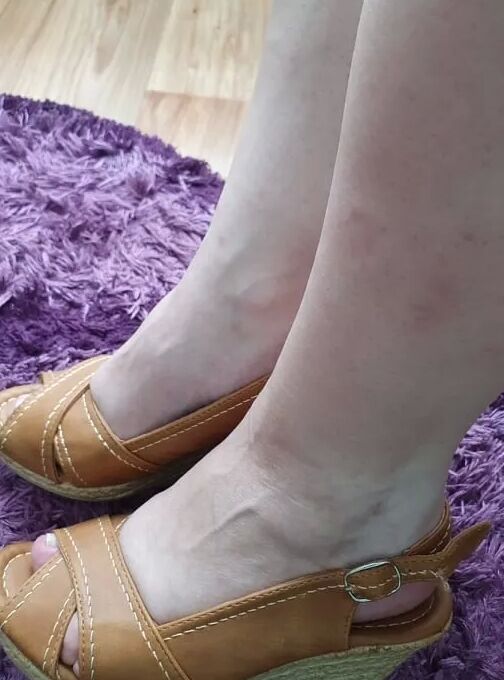 Wedges feet mistress agata