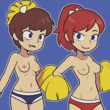 College Cheerleaders