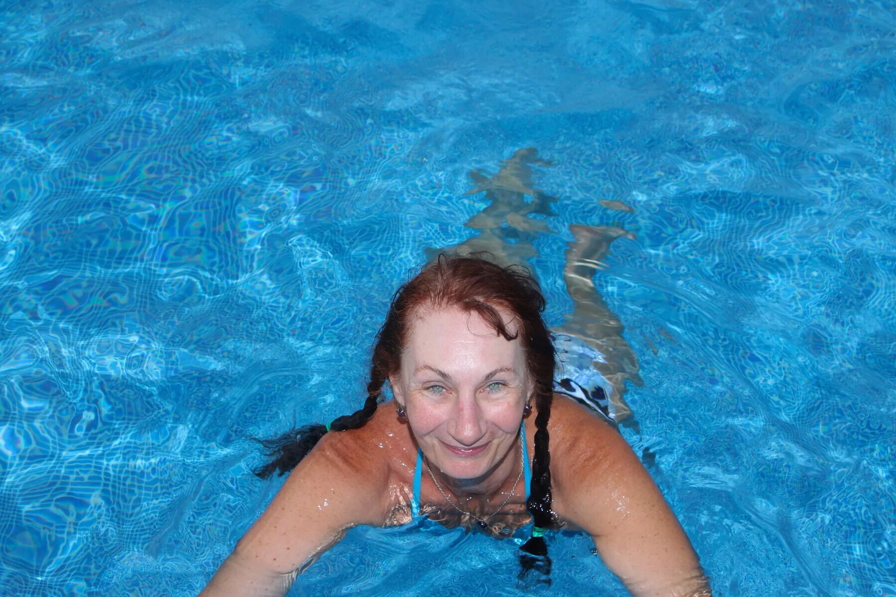 In pool