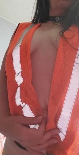 Going to work with Hubby