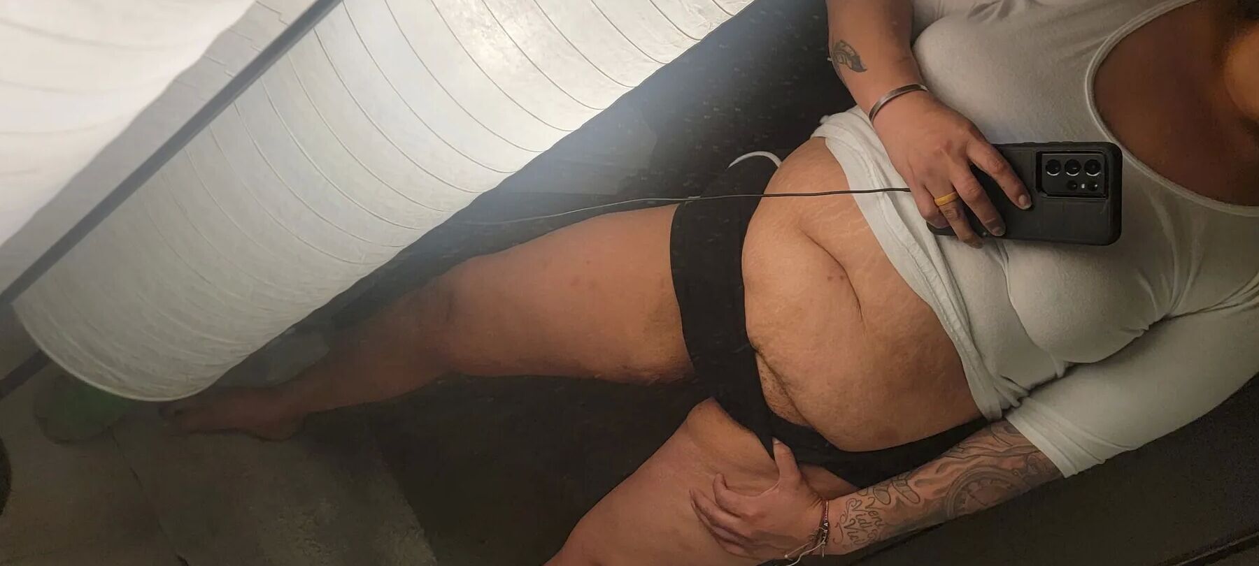 Sexy wife in lingerie
