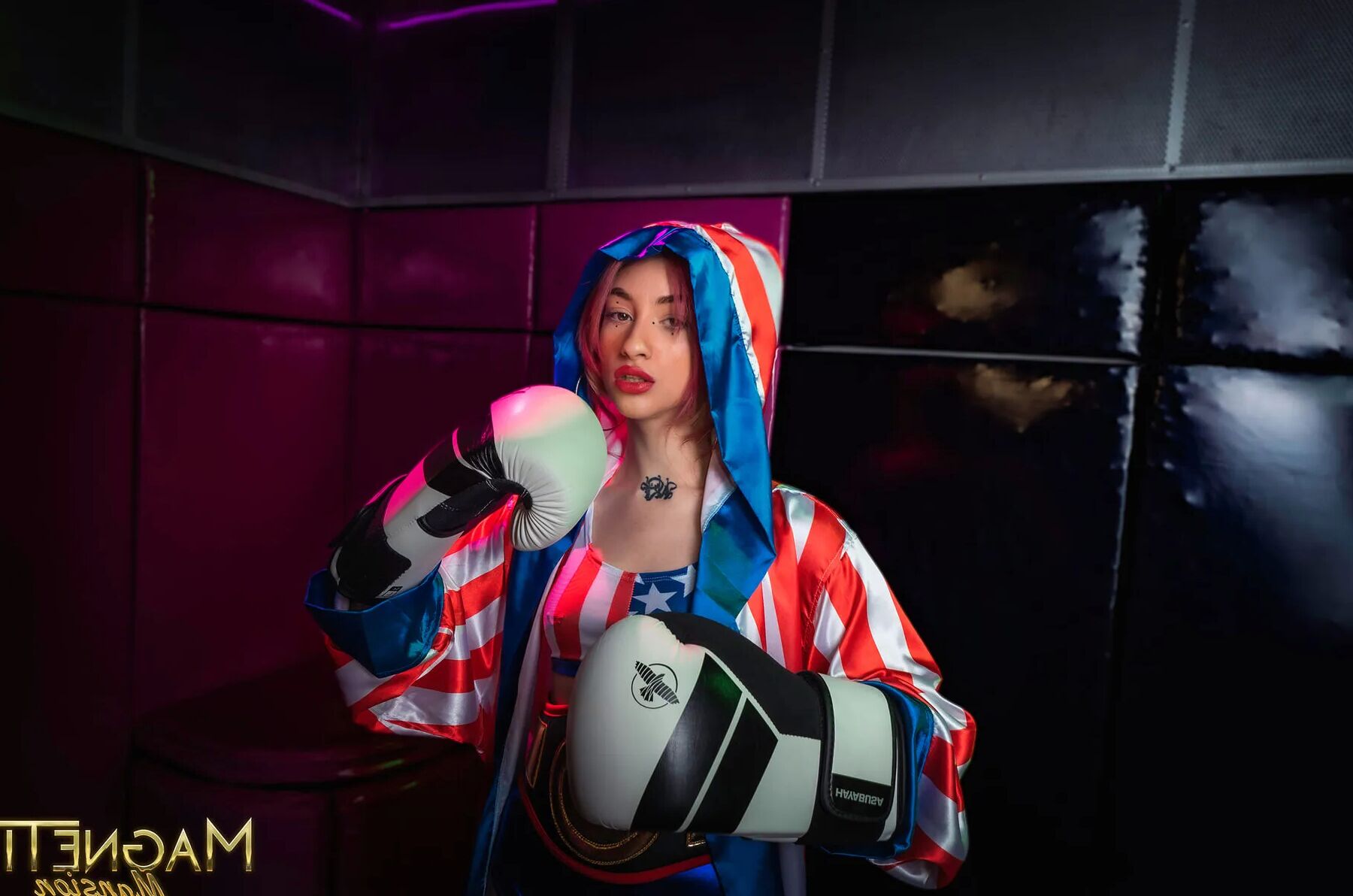 Pinky Blondie the Boxer
