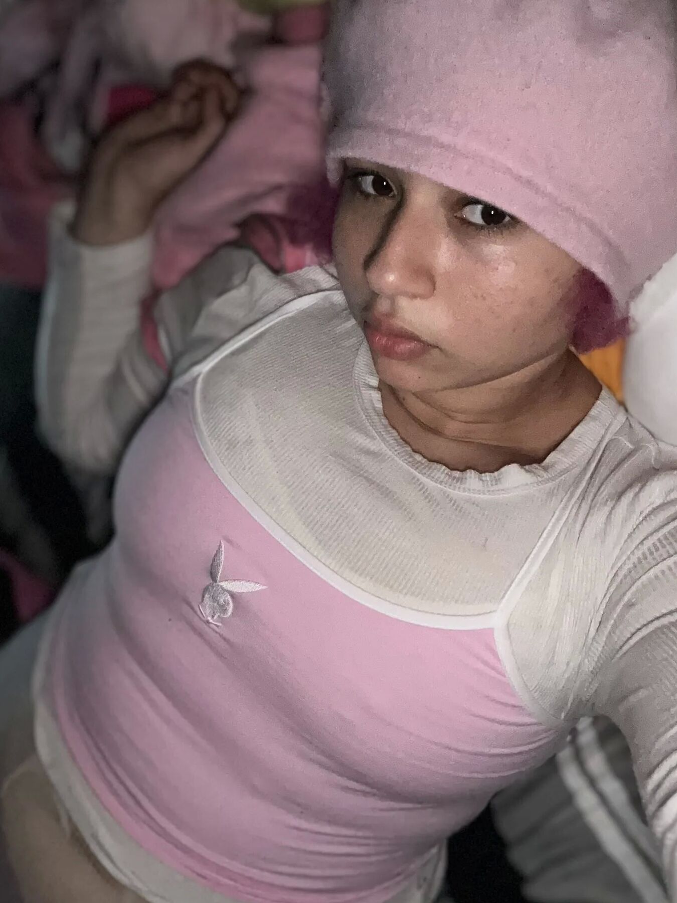 Chubby Bunny girl slut
