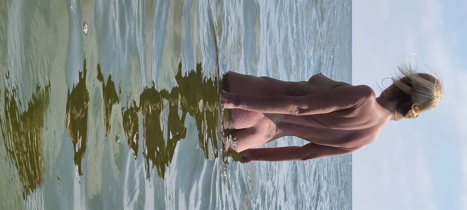 On the beach