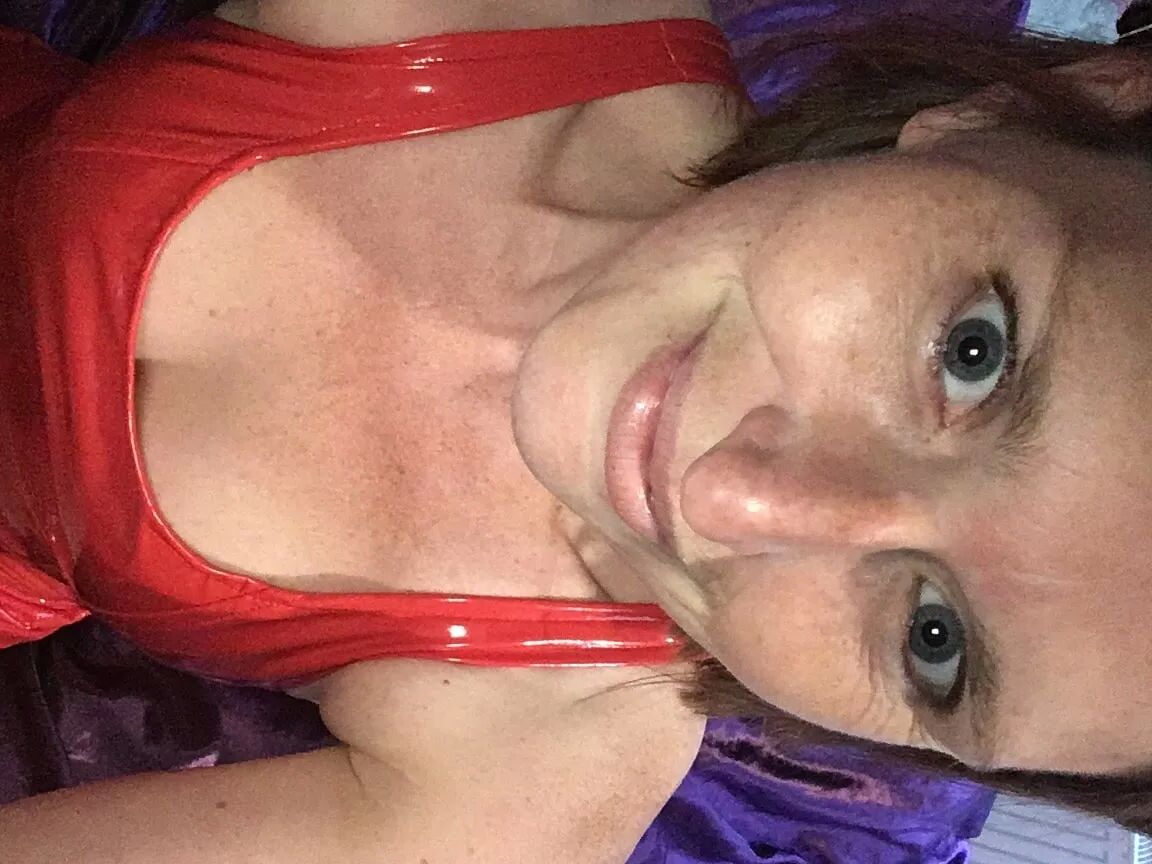 Red Latex Sundress