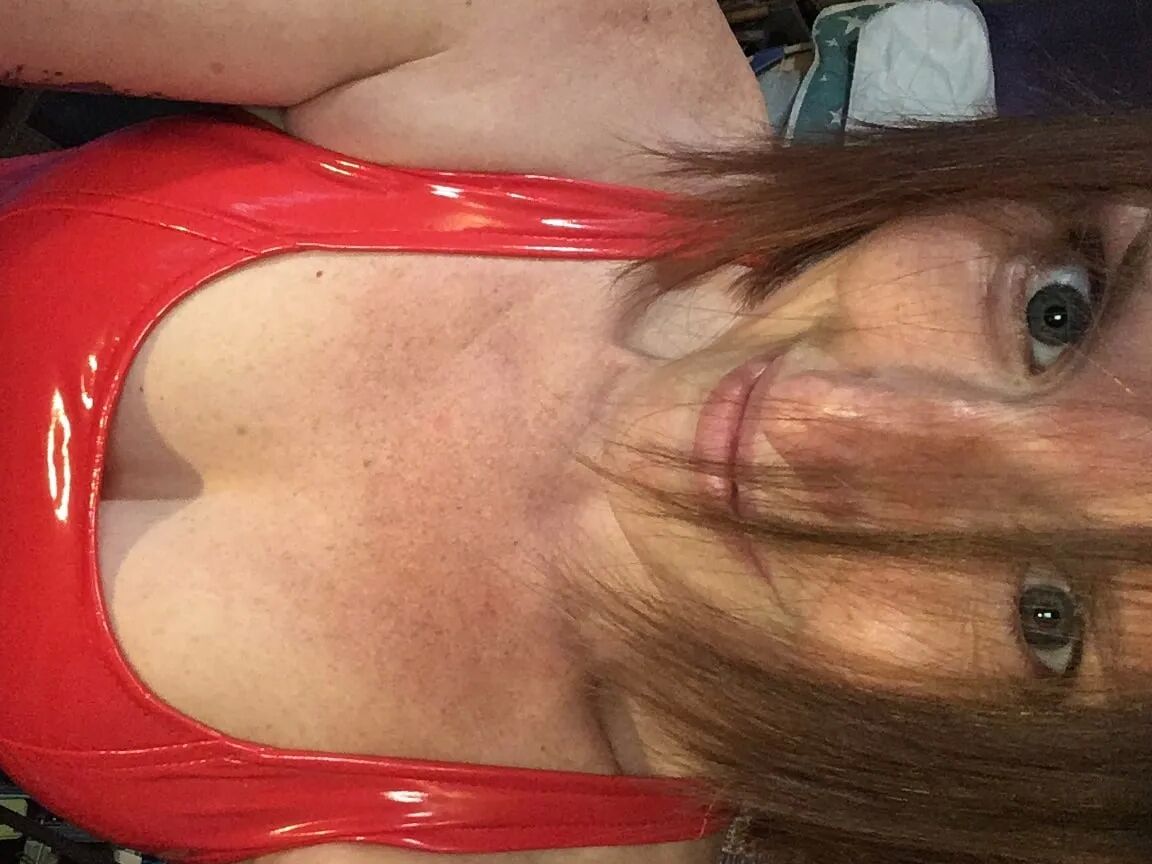 Red Latex Sundress