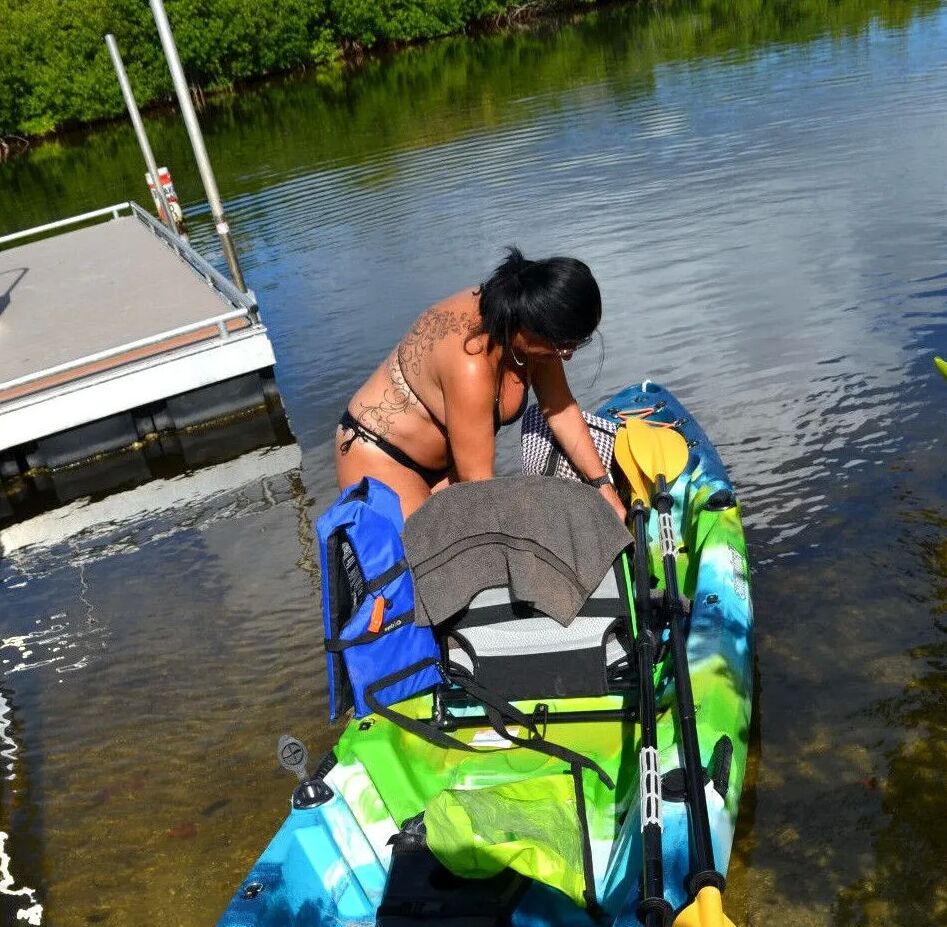 Kayaking With Horny Fuck Toy