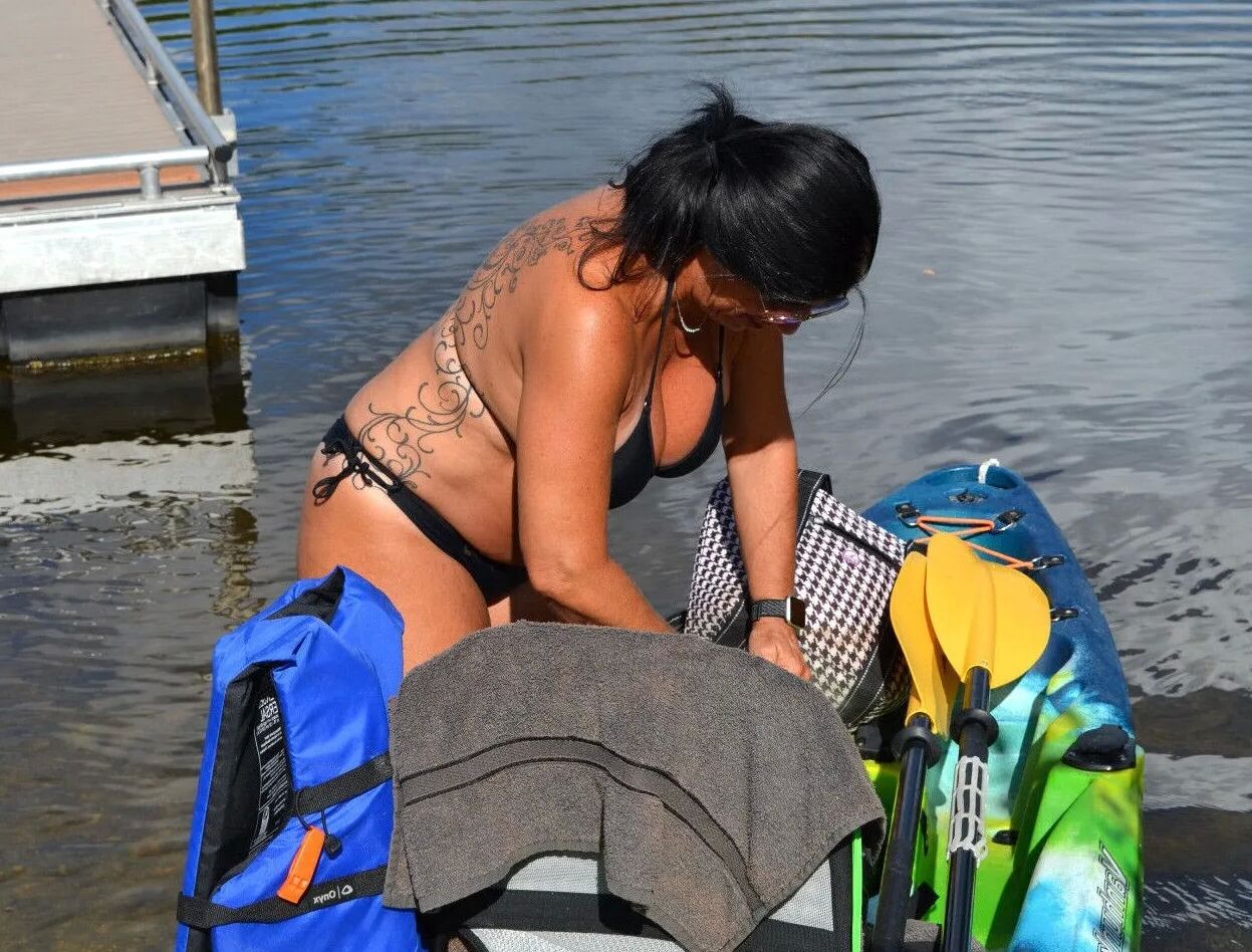 Kayaking With Horny Fuck Toy