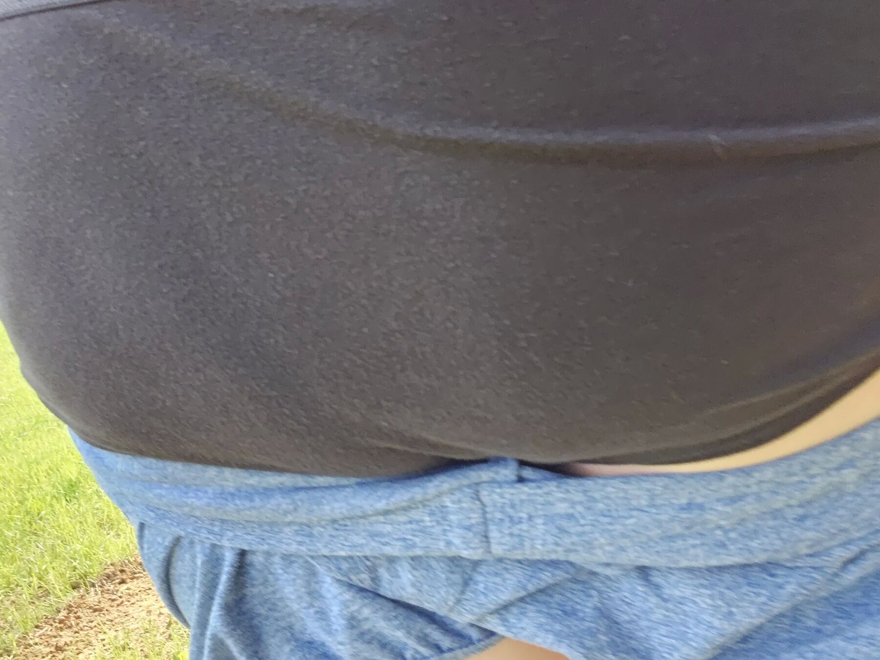 Flashing at the dog park #2