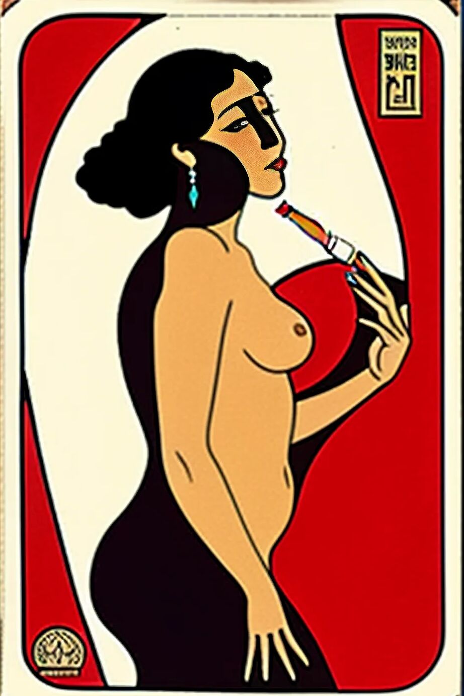 Lovely Latina Nouveau Cigarette Cases