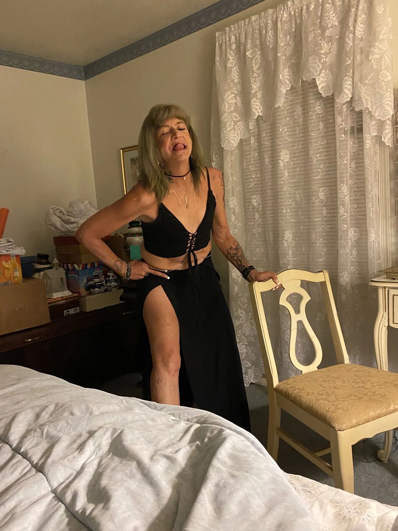 Dressed for fun and less