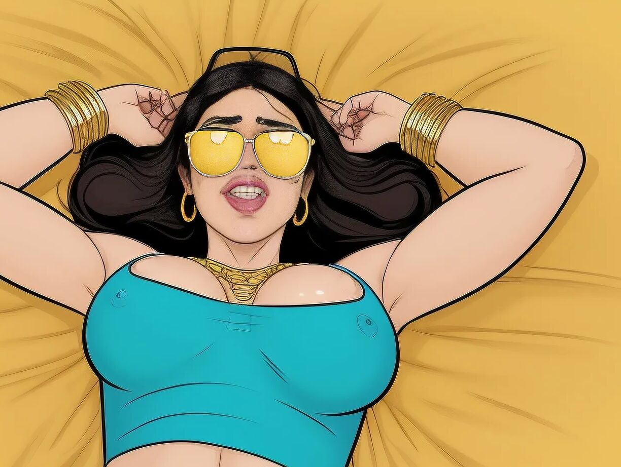 Illustrated Ladies of India