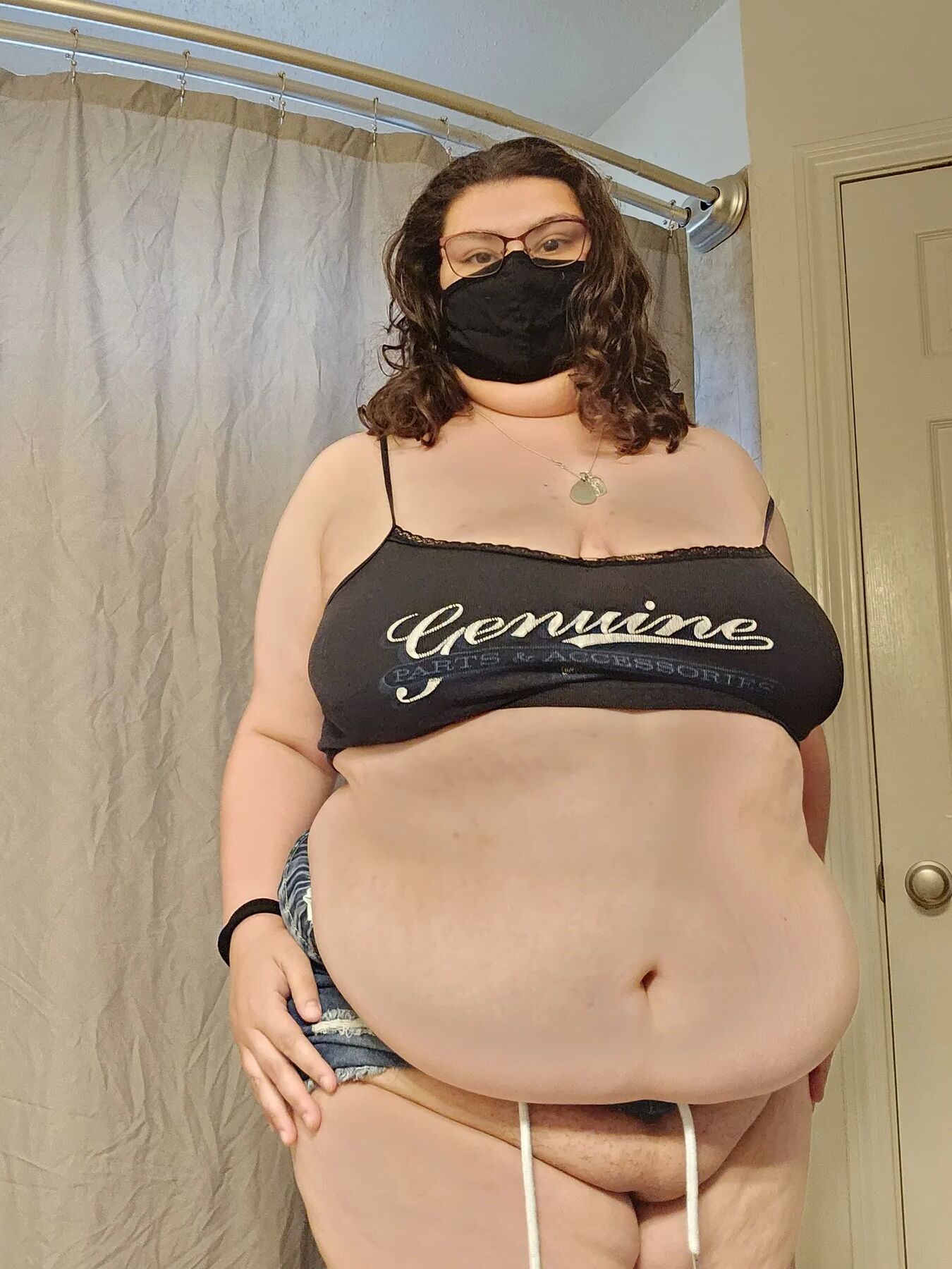 Harley Davidson Crop Top and Skirt