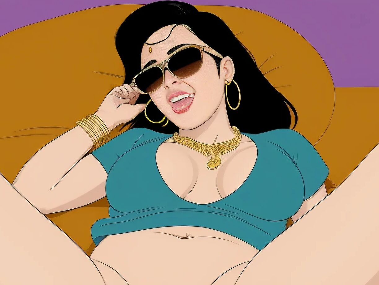 Illustrated Ladies of India