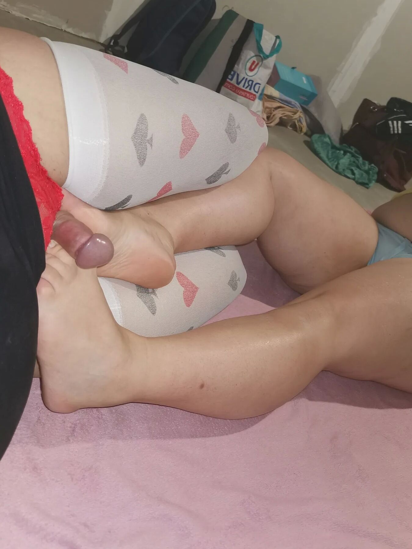 Antics before hard sex