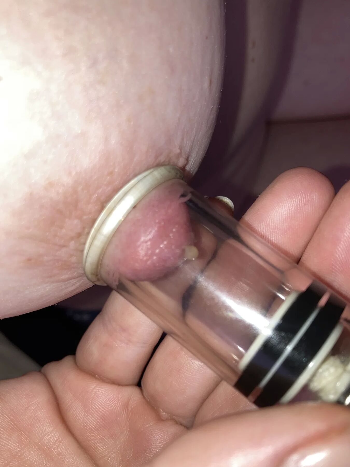 Puffing up my puffy nipples