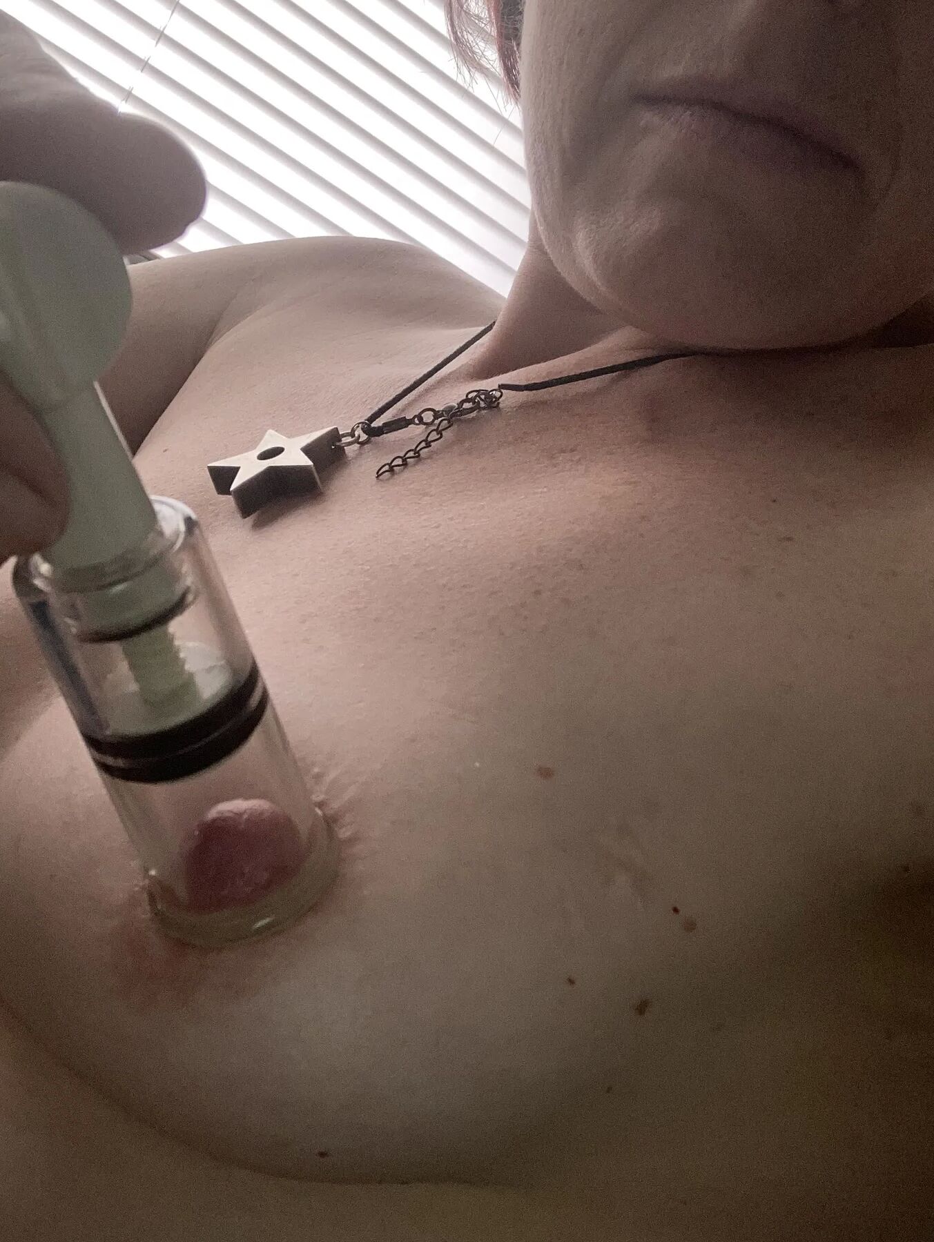 Puffing up my puffy nipples