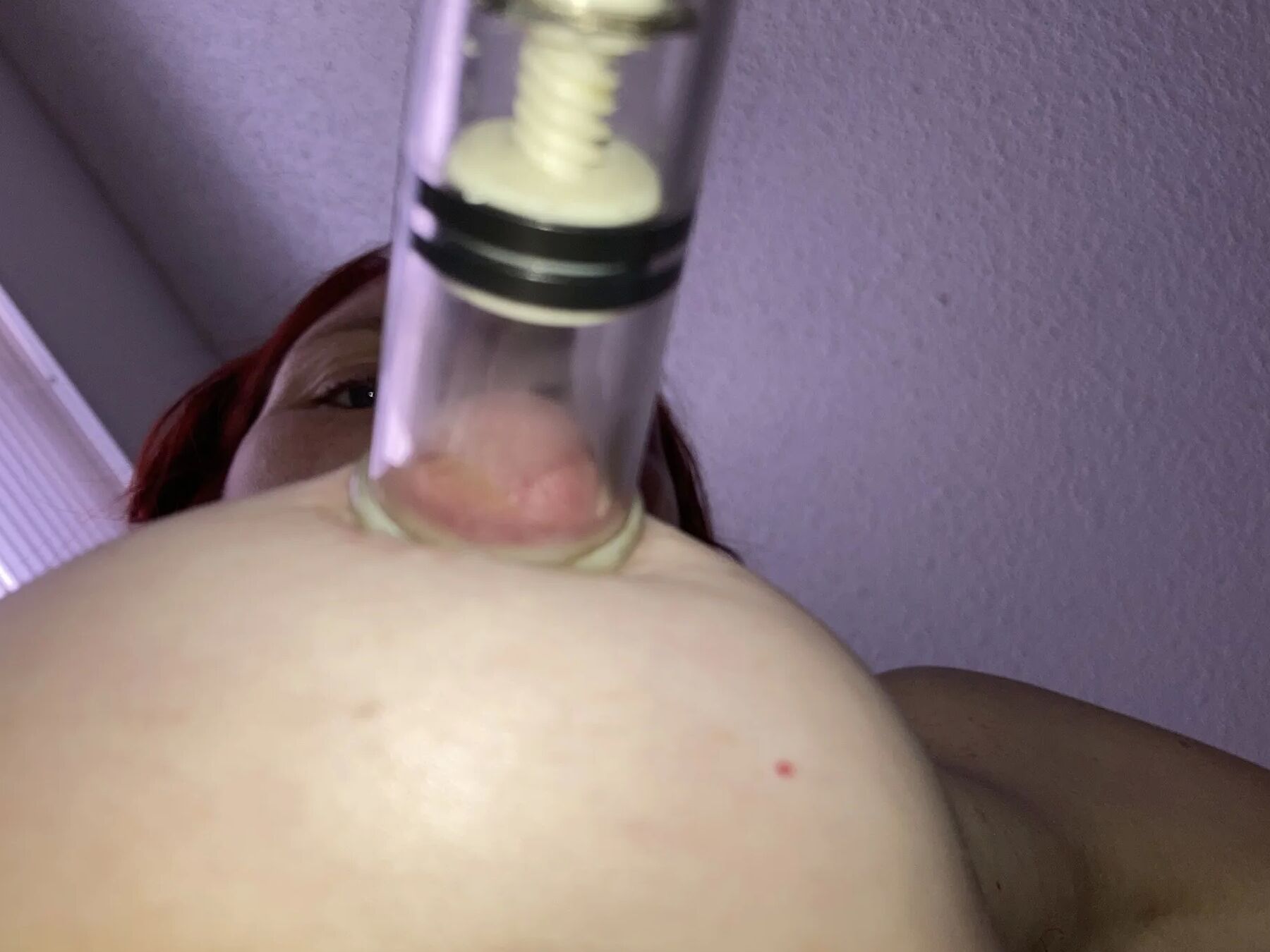 Puffing up my puffy nipples