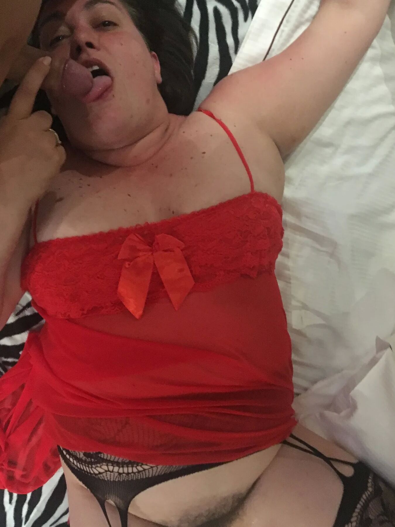 Slut wife posing lingerie
