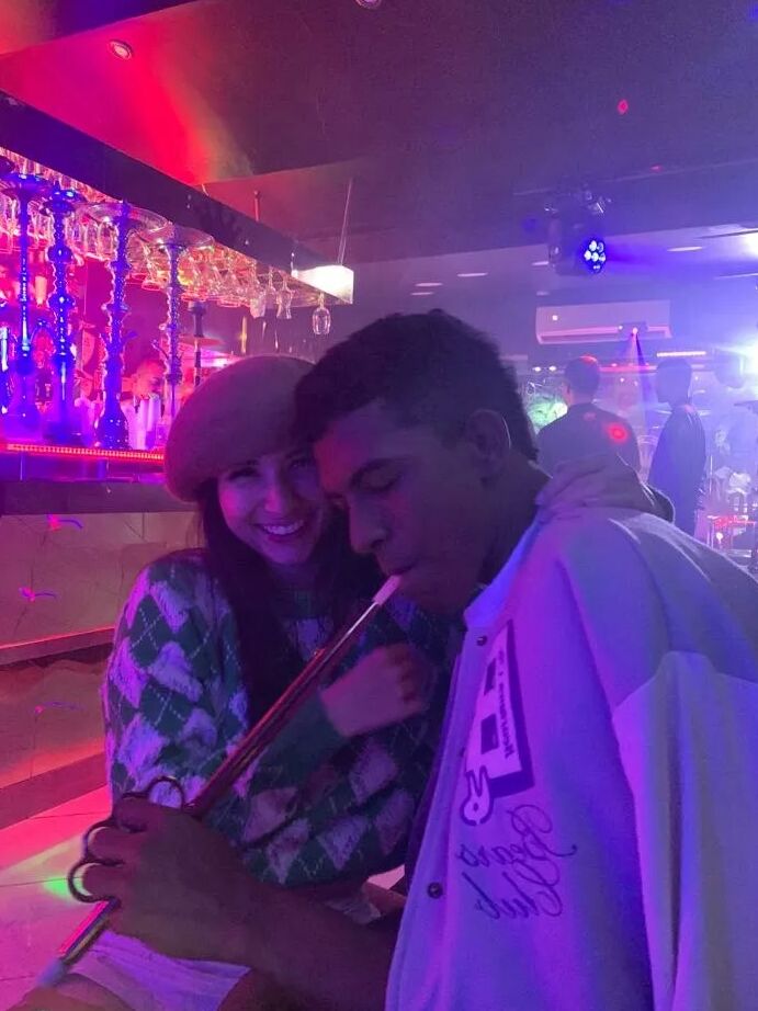 With my GF
