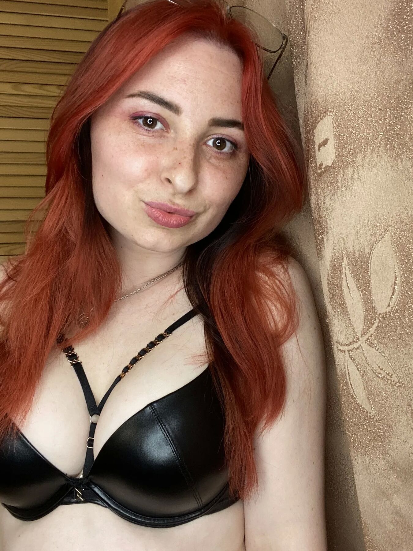 Redhead teen beauty! Big firm boobs, petite body and pussy!