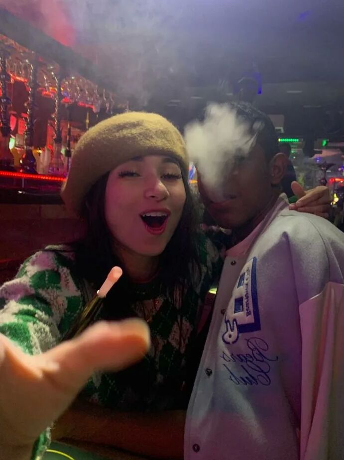 With my GF